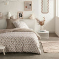 Bettbezug-Set TODAY Beige King size 2 Stücke