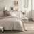 Bettbezug-Set TODAY Beige King size 2 Stücke