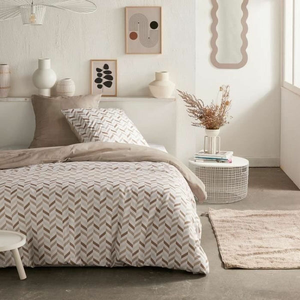 Bettbezug-Set TODAY Beige King size 2 Stücke