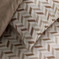 Bettbezug-Set TODAY Beige King size 2 Stücke