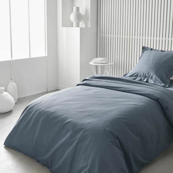 Bettdeckenbezug TODAY Essential Blau Denim 140 x 200 cm