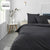 Bettbezug-Set TODAY Prestige Schwarz Grau Anthrazit 220 x 240 cm