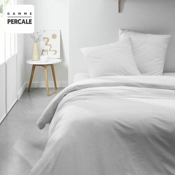 Bettbezug-Set Prestige TODAY Percale Weiß 240 x 260 cm