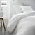 Bettbezug-Set TODAY Percale Weiß 240 x 260 cm Makramee