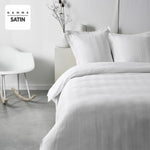 Bettbezug-Set TODAY Satin Weiß 240 x 260 cm 260 x 240 cm