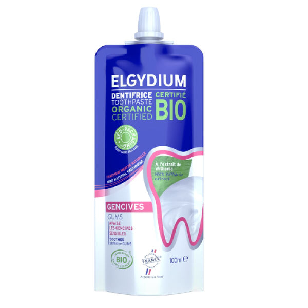 Zahnpasta für empfindliches Zahnfleisch Elgydium Bio 100 ml