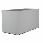 Blumentopf Riviera rechteckig Granit Grau 80 x 40 cm