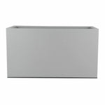 Blumentopf Riviera rechteckig Granit Grau 80 x 40 cm