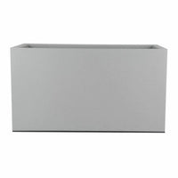 Blumentopf Riviera rechteckig Granit Grau 80 x 40 cm