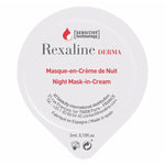 Feuchtigkeitsspendende Nachtmaske Rexaline Repair 3 ml x 6 Empfindliche Haut