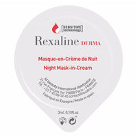 Feuchtigkeitsspendende Nachtmaske Rexaline Repair 3 ml x 6 Empfindliche Haut