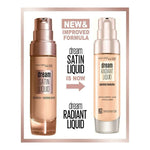 Fluid Makeup Basis Maybelline Dream Satin Liquid 3-true ivory (30 ml)