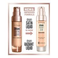 Fluid Makeup Basis Maybelline Dream Satin Liquid 3-true ivory (30 ml)
