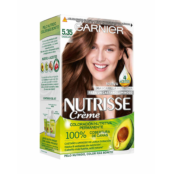Dauerhafte Creme-Coloration Garnier Nutrisse Creme 5.35/58 - Sequoia