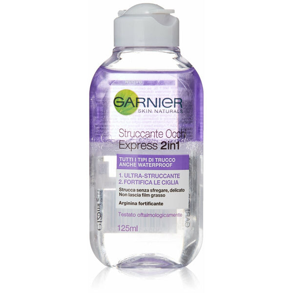 Make up Reiniger fürs Gesicht Garnier Struccante Occhi Express 2 In 1 125 ml