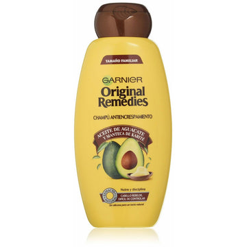 Anti-Frizz Shampoo Garnier Original Remedies 600 ml Avocado Karité