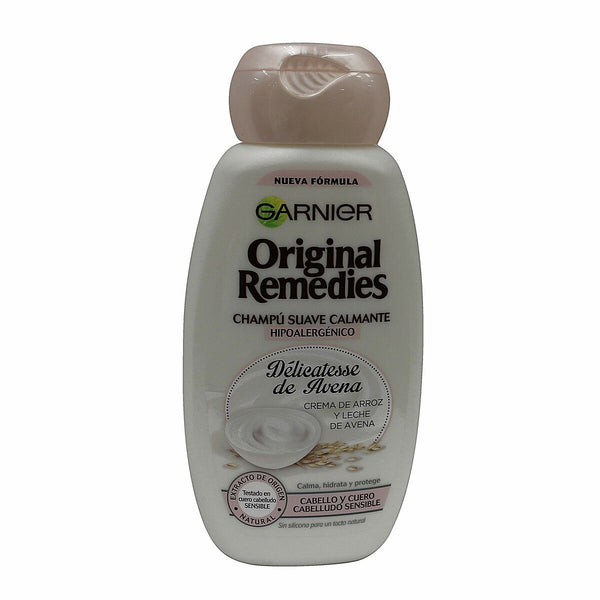 Feuchtigkeitsspendendes Shampoo Garnier Original Remedies 250 ml Hafer