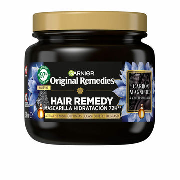 Feuchtigkeitsspendende Maske Garnier Original Remedies 340 ml Magnetische Kohle