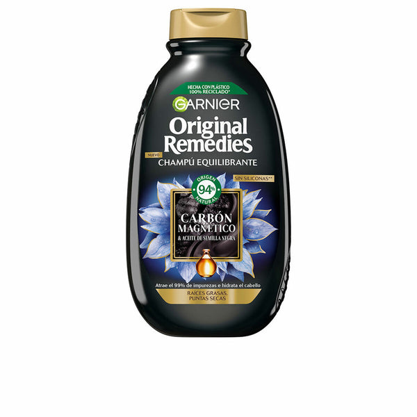 Shampoo Garnier Original Remedies 250 ml Ausgleichende Magnetische Kohle