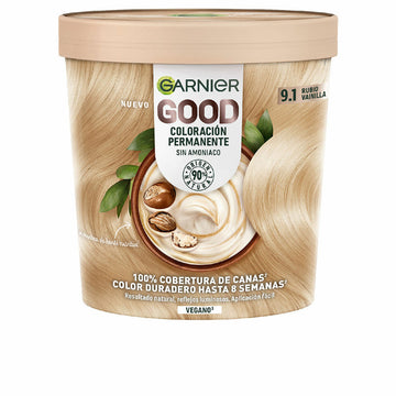 Dauerfärbung Garnier Good Blond Nº 9.1 Nº 9.1 Rubio Vainilla 217 ml (1 Stück)