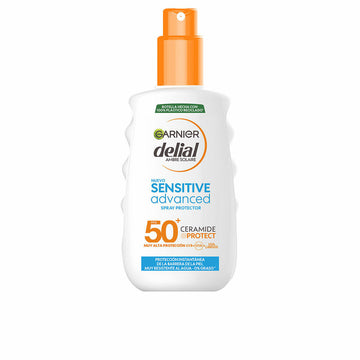 Körper-Sonnenschutzspray Garnier Sensitive Advanced Spf 50+ 150 ml