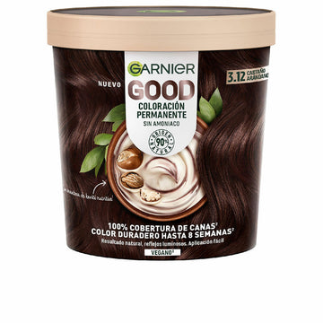 Dauerfärbung Garnier Good Kastanie Nº 3.12 Nº 3.12 Castano Arandano 217 ml (1 Stück)