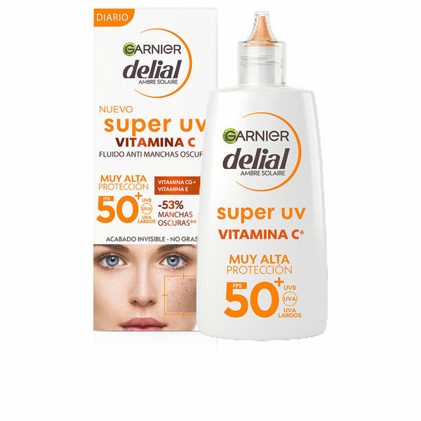 Anti-Fleckencreme Garnier Delial Super UV Spf 50 Spf 50+ 40 ml 62,65 ml Vitamin C