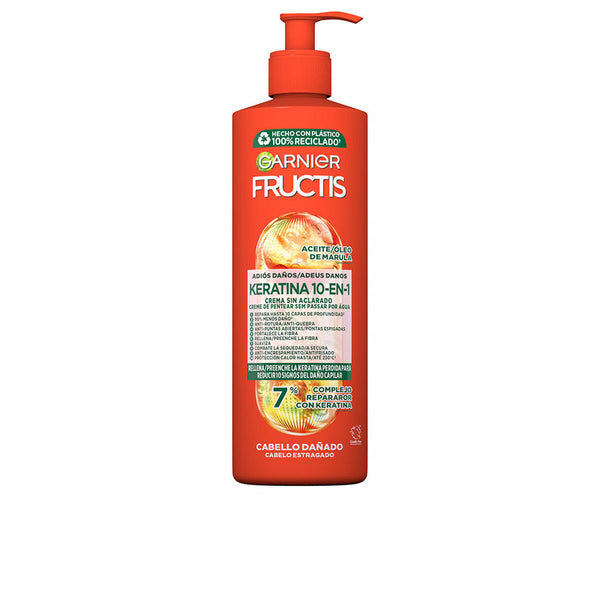 Repaircreme ohne Spülung Garnier Fructis 400 ml Keratin 10 in 1