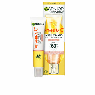 Feuchtigkeitsfluid Garnier Vitamin C - Glow 40 ml Fleckenbeständig