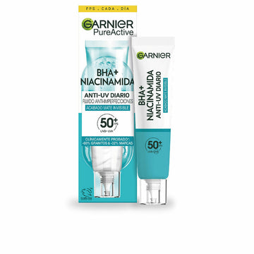 Tagescreme Garnier PURE ACTIVE Spf 50 Spf 50+ 40 ml