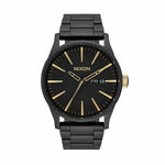 Herrenuhr Nixon Sentry SS Schwarz Gold