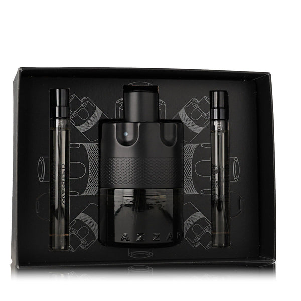 Set mit Herrenparfüm Azzaro The Most Wanted Intense EDT 3 Stücke