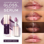 Gloss Lancôme IDÔLE MAKE-UP Lila Nº 90-Berry Bisou 9 ml