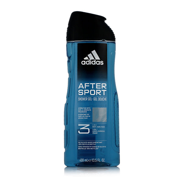 Duschgel Adidas AFTER SPORT 400 ml 3 in 1