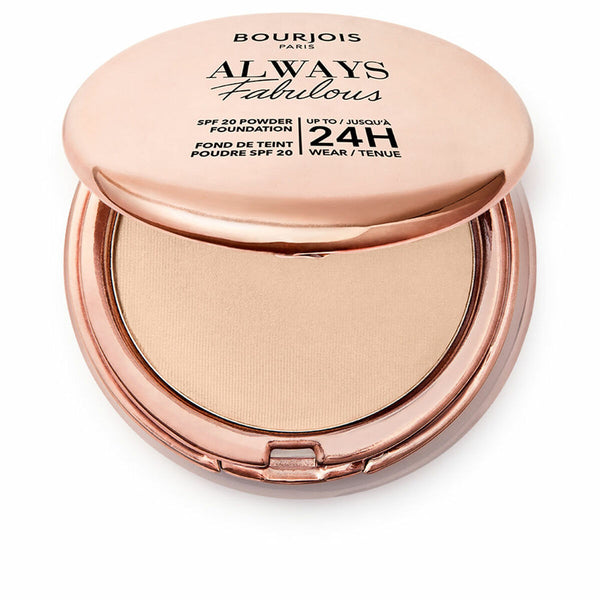 Basis für Puder-Makeup Bourjois Always Fabulous Nº 125 Ivory Nº 125-Ivory Spf 20 7 g