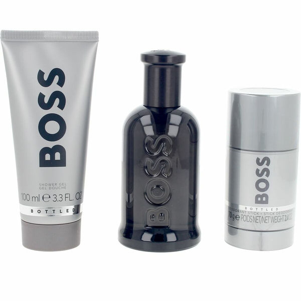 Set mit Herrenparfüm BOSS BOTTLED 3 Stücke