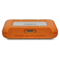 Externe Festplatte LaCie Rugged Mini Plattenspeicher 5 TB Orange 2,5"