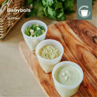 Lunchbox-Set Babymoov A004318 Weiß Bunt 250 ml (6 Stück)