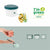 Lunchbox-Set Babymoov A004318 Weiß Bunt 250 ml (6 Stück)