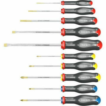 Schraubendreher-Set Facom FCMATWJ10PB (10 Stück)