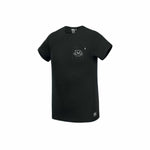 Herren Kurzarm-T-Shirt Picture Waisted Pocket Schwarz