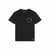 Herren Kurzarm-T-Shirt Picture Deelwi Schwarz