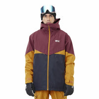 Skijacke Picture Stone Burgunderrot Herren