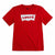 Kurzarm-T-Shirt für Kinder Levi's Batwing B Rot