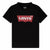 Kurzarm-T-Shirt für Kinder Levi's Batwing Boy Dark Schwarz