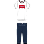 Baby-Sportset TWILL JOGGER Levi's 6EA924-001  Weiß