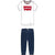 Baby-Sportset TWILL JOGGER Levi's 6EA924-001  Weiß