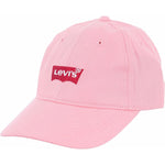Kinderkappe Levi's Core Batwing Curve Brimcap Rosa (Einheitsgröße)