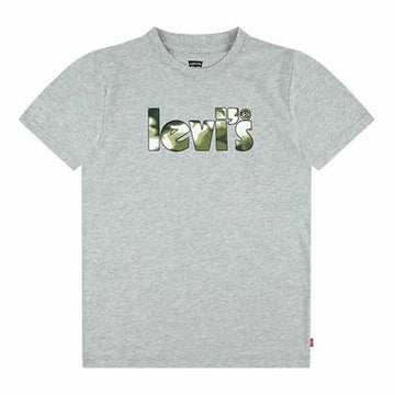 T-Shirt Levi's Camo Poster Logo Gray 60731 Grau