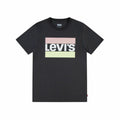 T-Shirt Levi's Sportswear Logo Dark Shadow  Schwarz